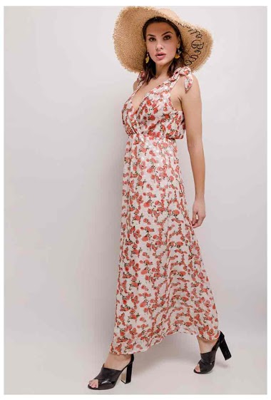 Wholesaler My Queen - Printed maxi dress