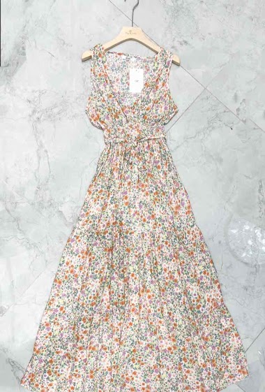 Wholesaler My Queen - maxi printed dress