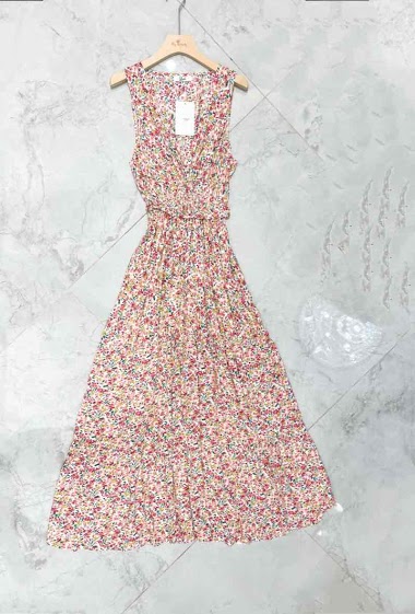 Wholesaler My Queen - printed maxi dress