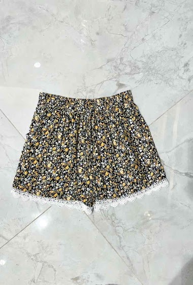 Wholesaler My Queen - printed floral shorts