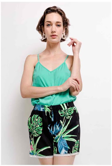 Großhändler My Queen - printed floral shorts