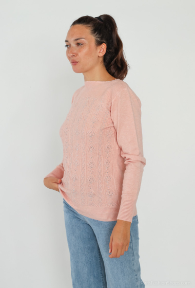 Long-sleeved Lace Top