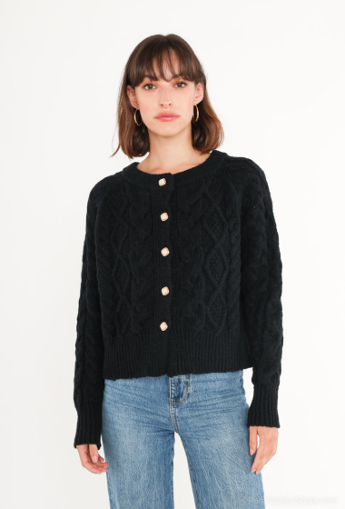 Wholesaler My Queen - Knitted turtleneck sweater