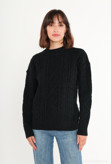 Grossiste My Queen - Tricot Pull col roulé