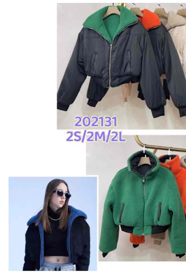 Wholesaler My Style - 2-sided down jacket to wear