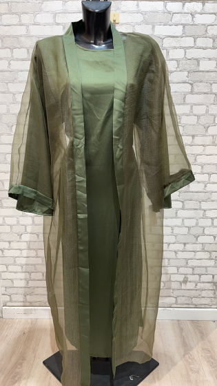 Wholesaler My Style - Dress+Kimono Set