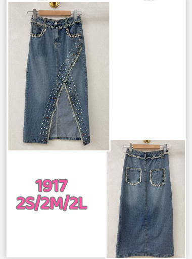 Wholesaler My Style - Jeans skirt