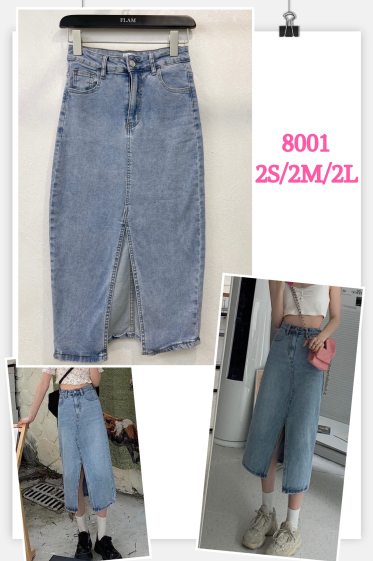 Wholesaler My Style - Jeans skirt