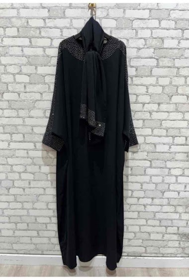 Grossiste My Style - Robe longue avec l'écharpe