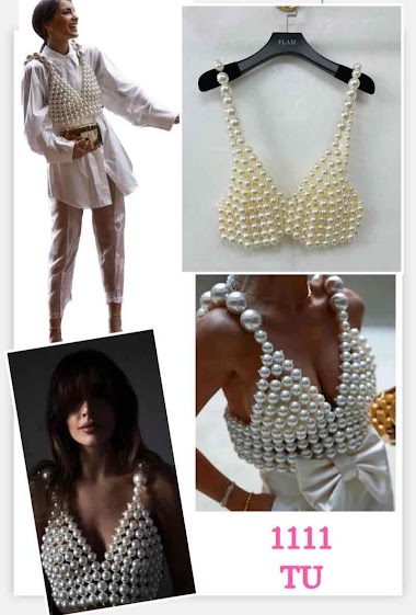Grossiste My Style - Top en perle