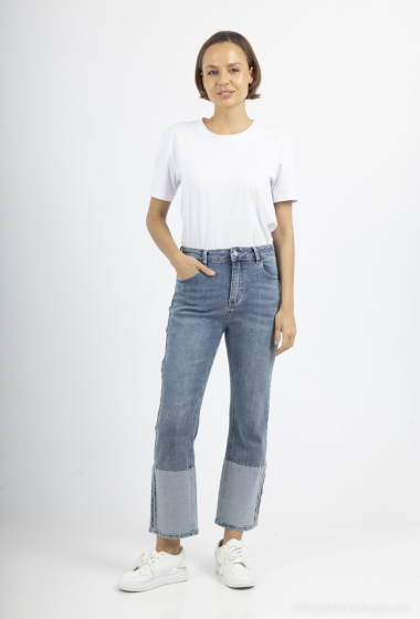 Wholesaler My Tina's - High-waisted straight jeans