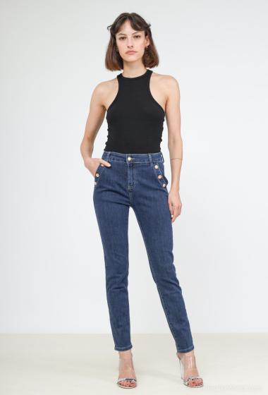 Großhändler My Tina's - Jeans mit hoher Taille