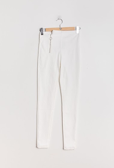 Wholesaler My Tina's - Trousers with coated effect