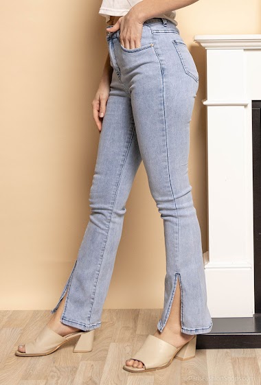 Wholesaler MyBestiny - Flared split jeans