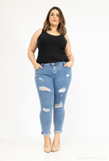 Wholesaler MyBestiny - Ripped jeans