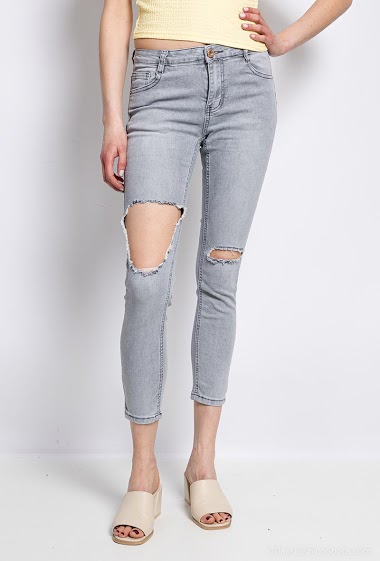 Wholesaler MyBestiny - Ripped jeans