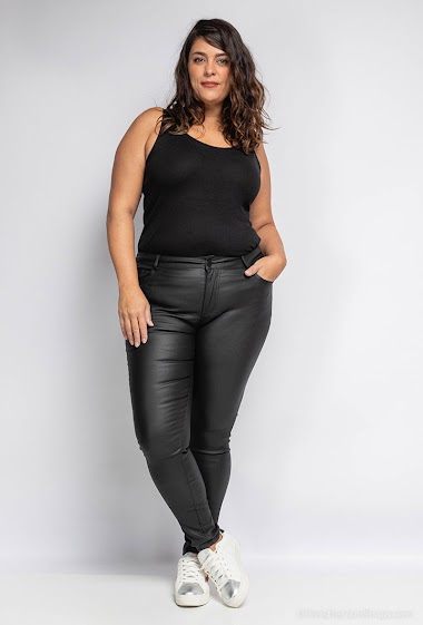 Black Leather Pants Plus Size