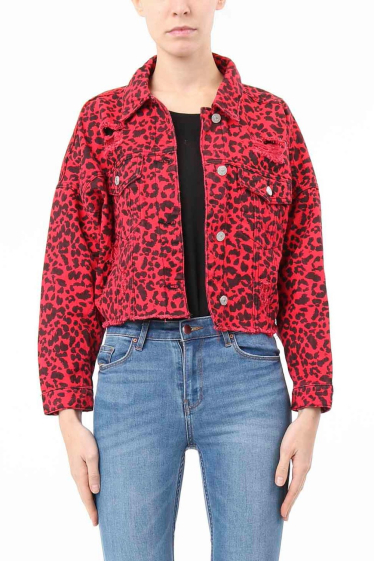 Mayorista MyBestiny - Leopard print jacket