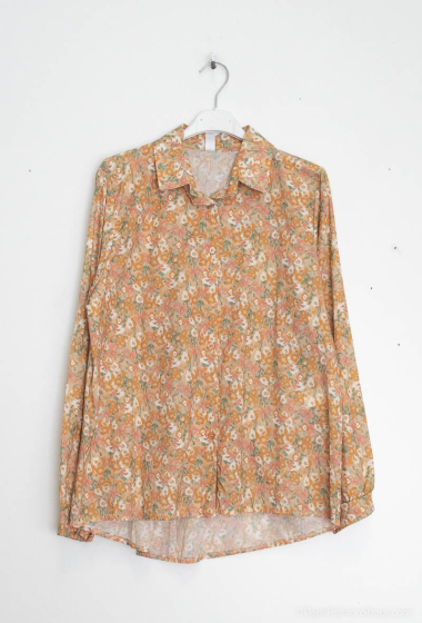 Wholesaler Mylee - Flower printed cotton shirt