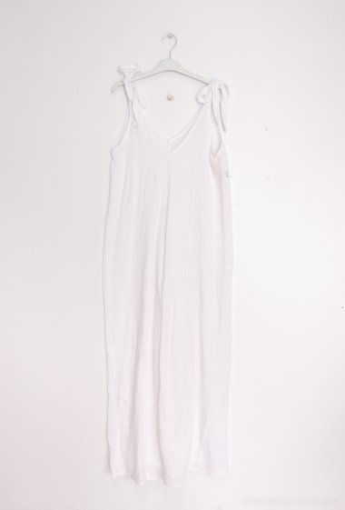 Wholesaler Mylee - Cotton gauze jumpsuit with straps