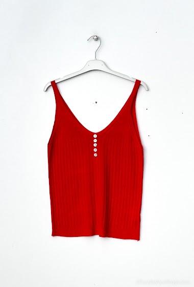 Wholesaler Mylee - Tank top with buttons