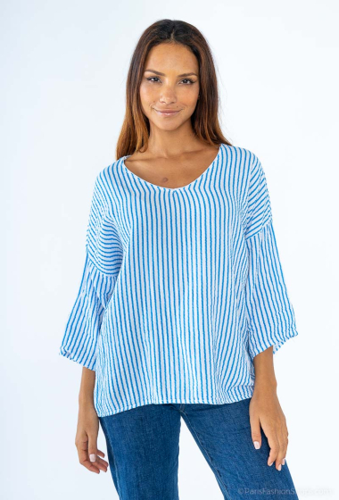 Wholesaler Mylee - Striped cotton gauze top