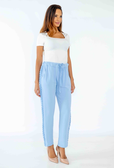 Wholesaler Mylee - Cotton joggers with lace