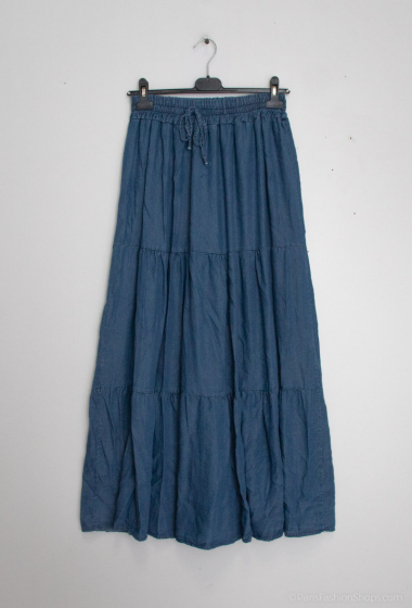 Wholesaler Mylee - Ruffled denim skirt