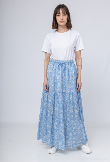 Wholesaler Mylee - Printed cotton voile skirt