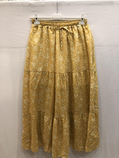 Wholesaler Mylee - Printed cotton voile skirt