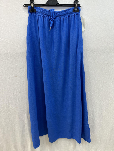 Wholesaler Mylee - Long linen skirt with two pockets
