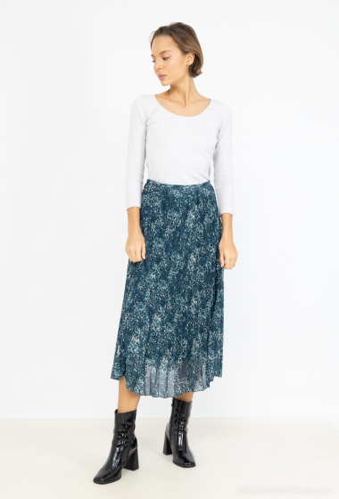 Wholesaler Mylee - Printed pleated skirt
