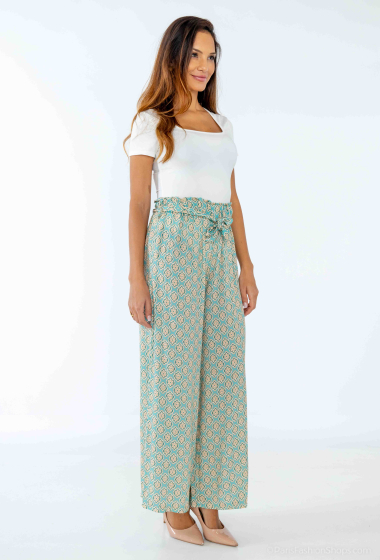 Wholesaler Mylee - Wide jacquard pattern pants