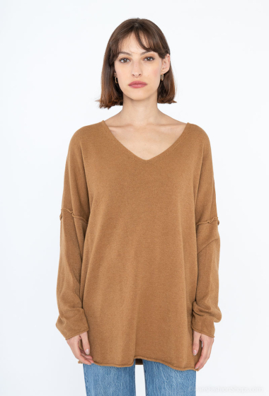 Wholesaler Mylee - Fine knit edged sweater