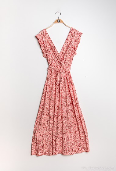 Wholesaler Mylee - Wrap dress with flower print