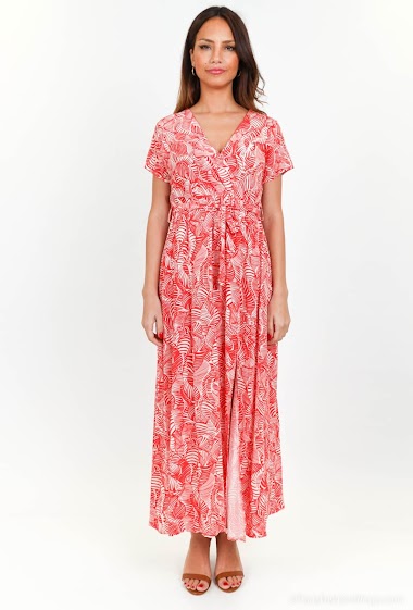 Wholesaler Mylee - Spiral print dress