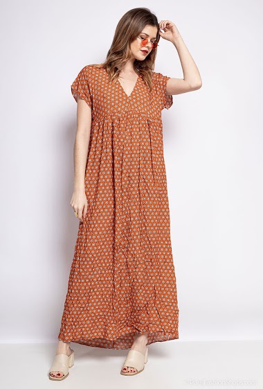 Wholesaler Mylee - Maxi printed dress