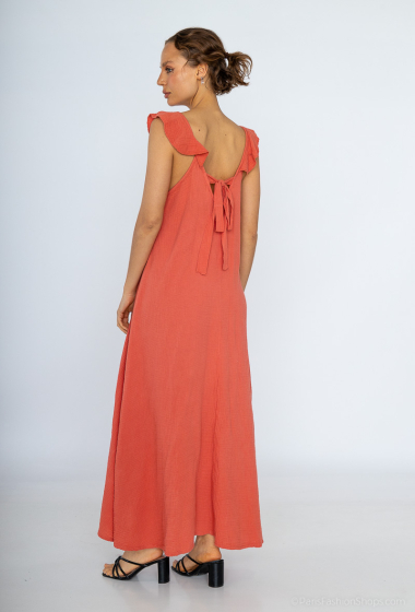 Wholesaler Mylee - Long maxi dress to tie at the back
