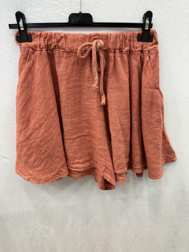 Wholesaler Mylee - Shorts in 100% linen
