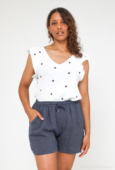 Wholesaler Mylee - Linen/cotton shorts