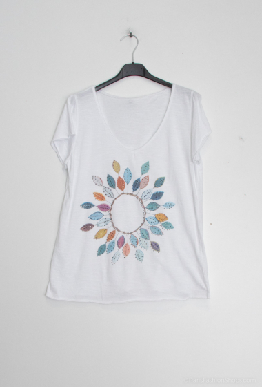 Grossiste Mylee - T-shirt imprimé guirlande