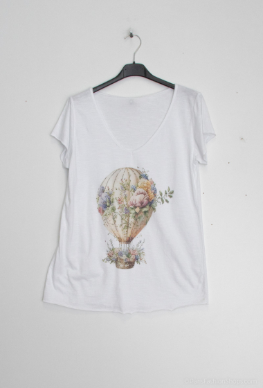 Wholesaler Mylee - Hot air balloon print T-shirt