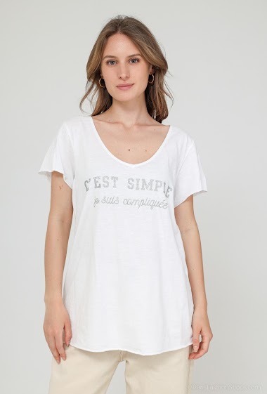 Wholesaler Mylee - Complicated simple printed t-shirt