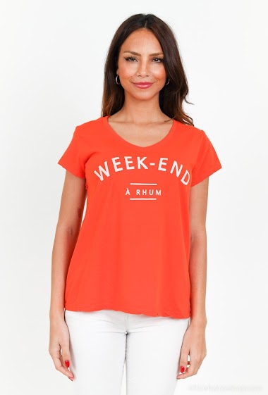 Grossiste Mylee - T-shirts Week-End à Rhum