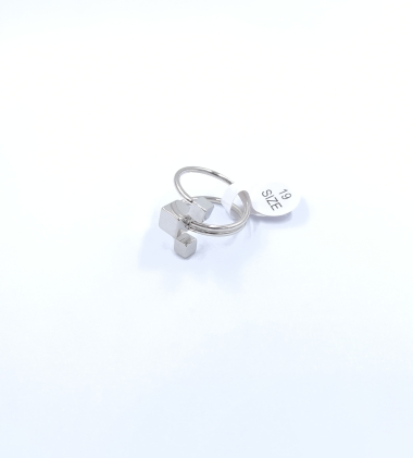 Wholesaler MYLENE ET FELIX - Square jewelry steel ring