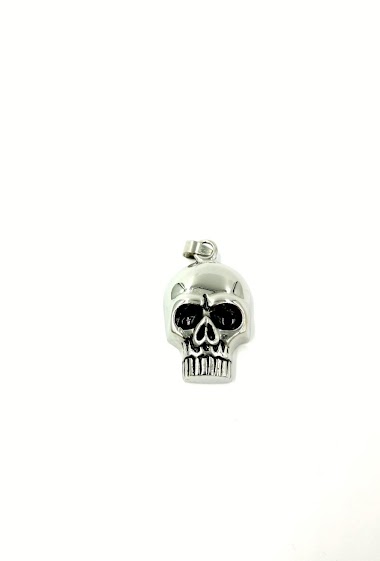 Wholesaler MYLENE ET FELIX - Steel skull pendant