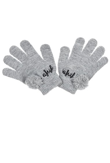 Wholesaler NAF NAF - NAF NAF Gloves pompom detail