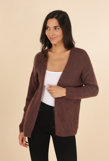 Wholesaler NAÏS - Mohair wool buttonless cardigan