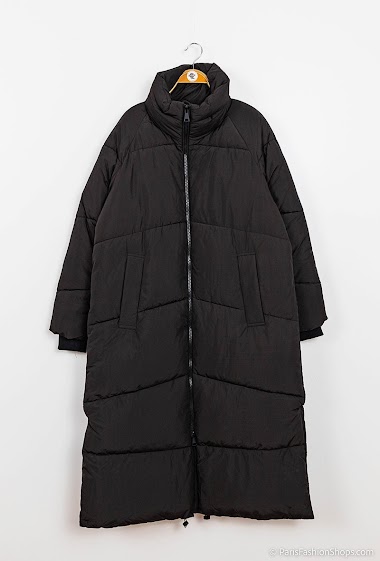 Wholesaler Nana Love - Long puffer coat with integrated hood