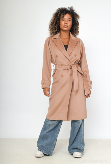 Wholesaler Nana Love - Long coat with belt